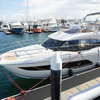 ヤマハ発動機が輸入販売するフランスの高級ボート「PRESTIGE 420」（ジャパン・インターナショナルボートショー2024）